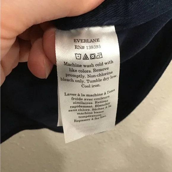 Everlane Corduroy Oversized Shirt Jacket Women’s S Navy Boxy Shacket Fall Grunge - Picture 4 of 6